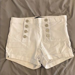 White shorts